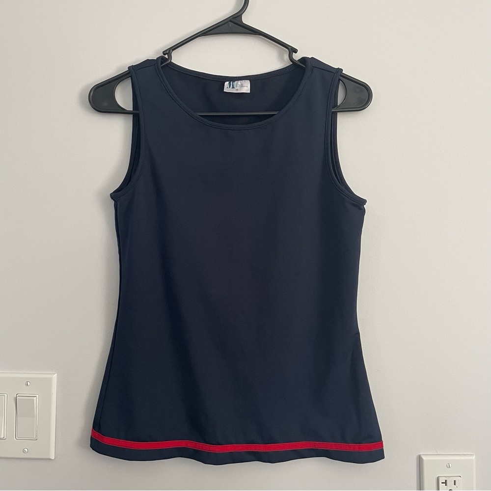 Navy blue sleeveless top- Business Casual in XS